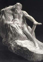 Rodin's statue of Hugo